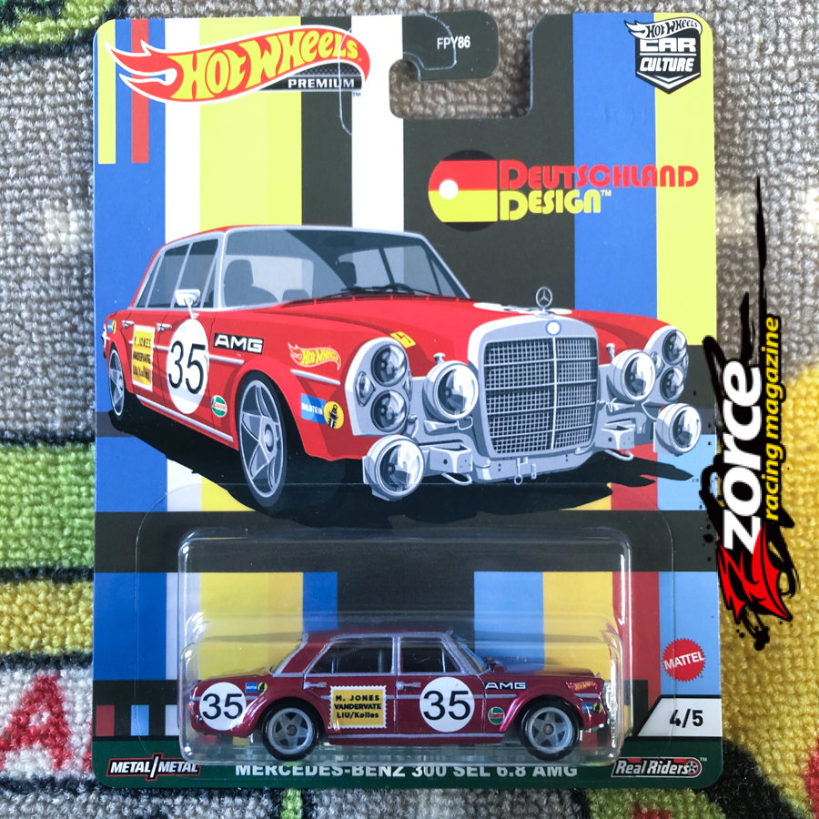 Hot Wheels Car Culture Deutschland Design Mercedes-Benz 300 SEL6.8 AMG