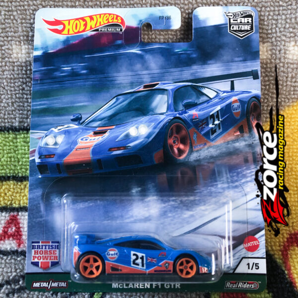 Hot Wheels Car Culture British Horse Power McLaren F1 GTR